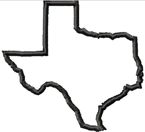 Best Photos of Large Texas Outline - Texas State Outline, Texas ...