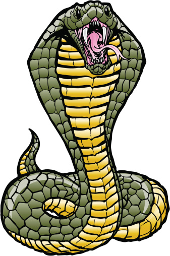 Cobra Snake Clip Art, Vector Images & Illustrations