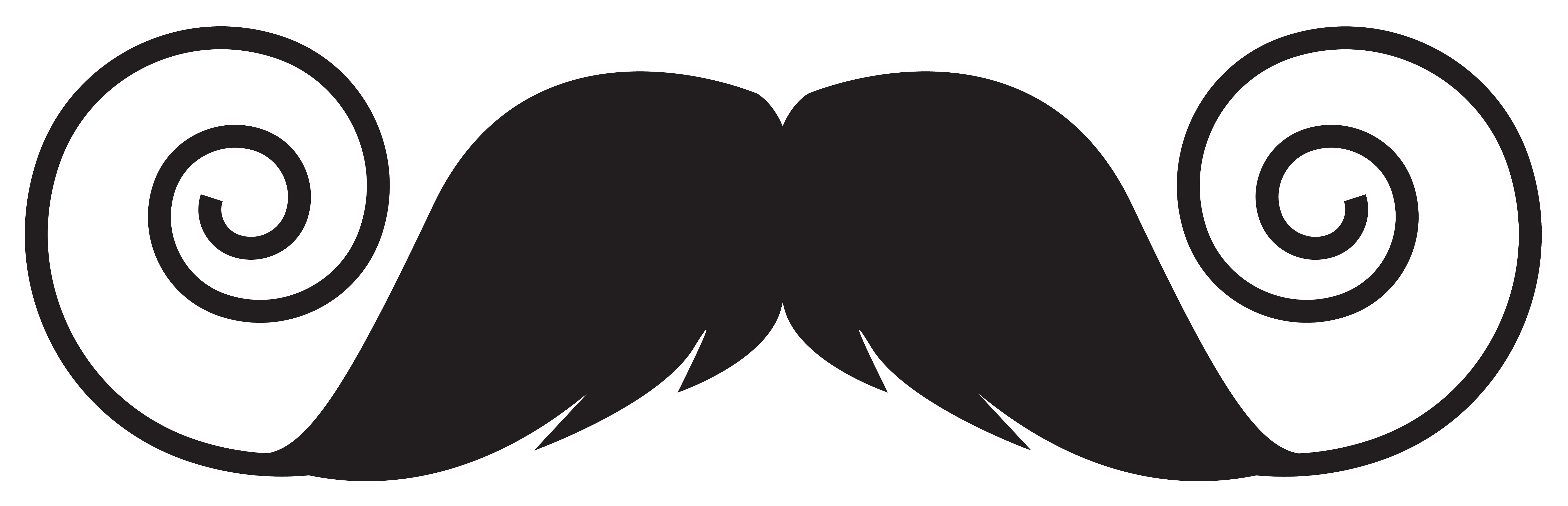Movember Mustaches PNG Clipart Image