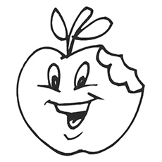 Top 20 Apple Coloring Pages For Your Little Ones