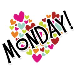 Happy monday clip art
