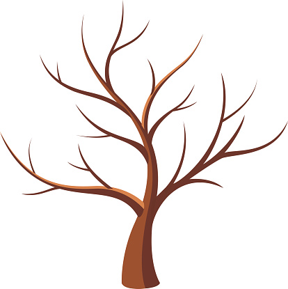 Tree bare clipart