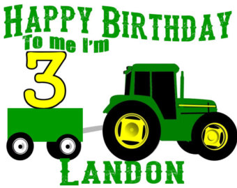 John deere tractor clip art