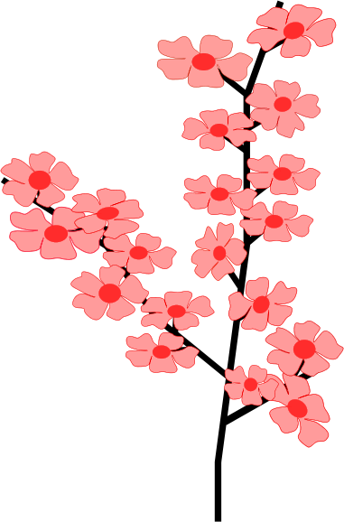 Cherry Blossom Tree Clipart