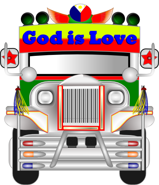 Filipino Jeepney Clipart
