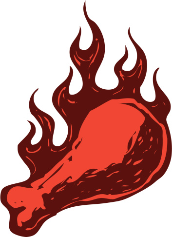 Chicken wings clip art