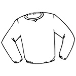 Long Sleeve Shirt Template Free Clip Art - ClipArt Best