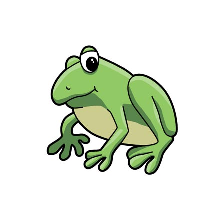 Draw a Cute Vector Cartoon Frog in Illustrator | Behind the Graphics