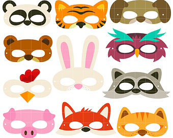 Animal Mask Clipart
