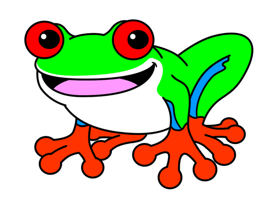 How to Draw a Frog Cartoon