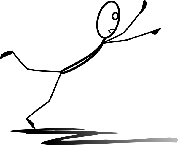 Animated Person Falling Clipart