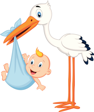 Stork Clip Art, Vector Images & Illustrations