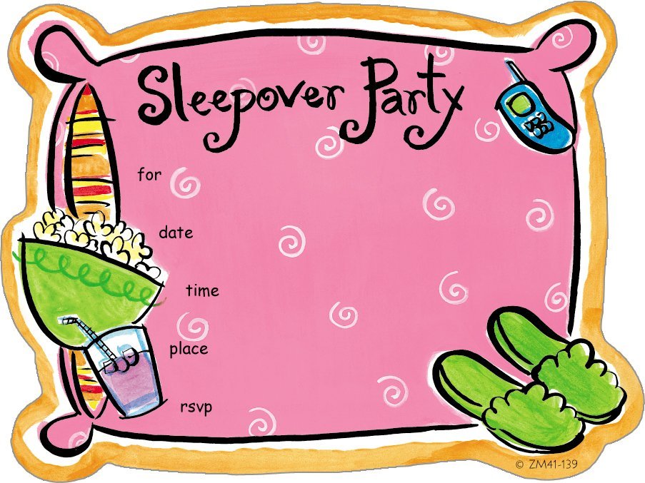 Sleepover Party Clipart