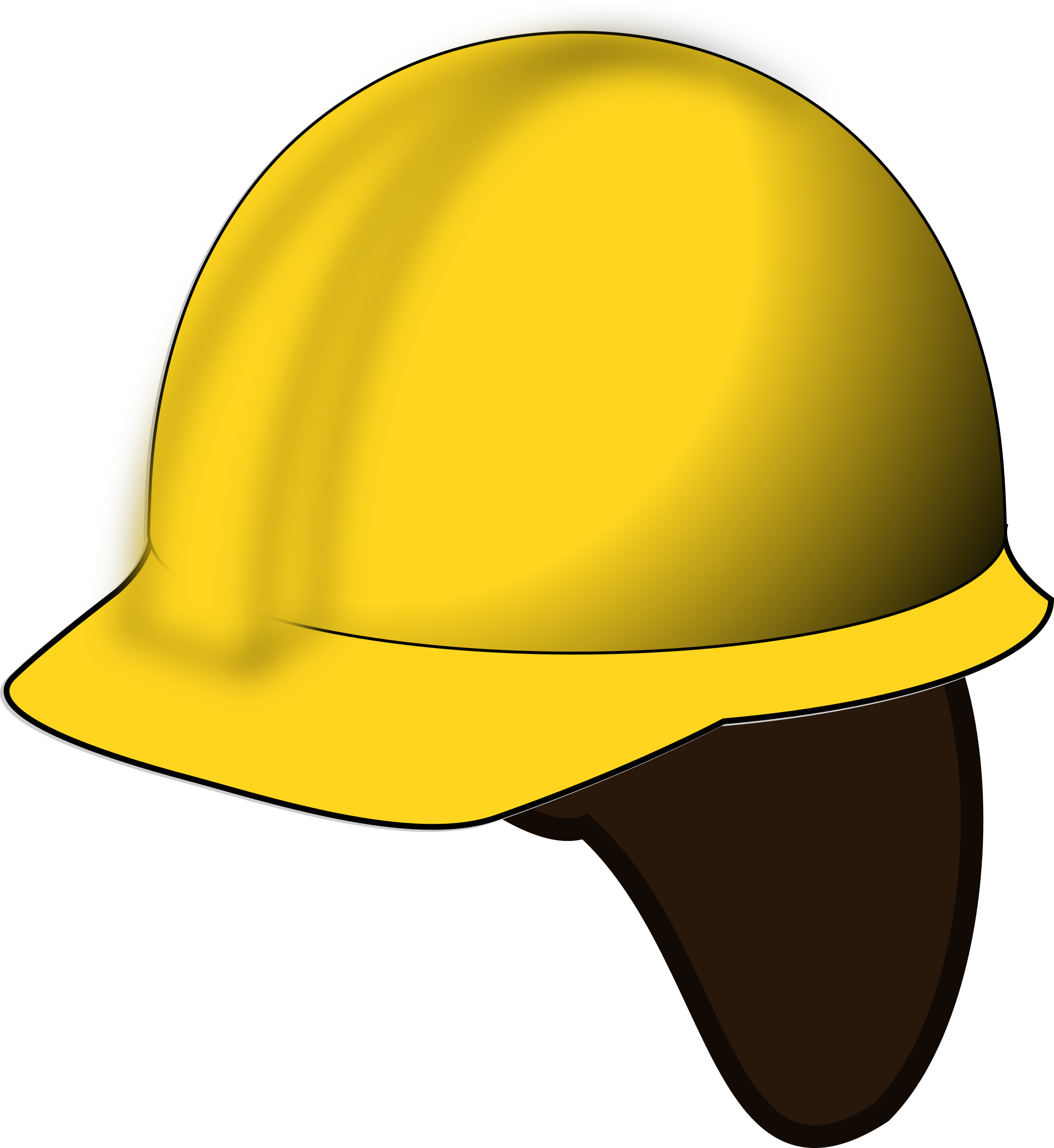 Clipart - Hard Hat Liner