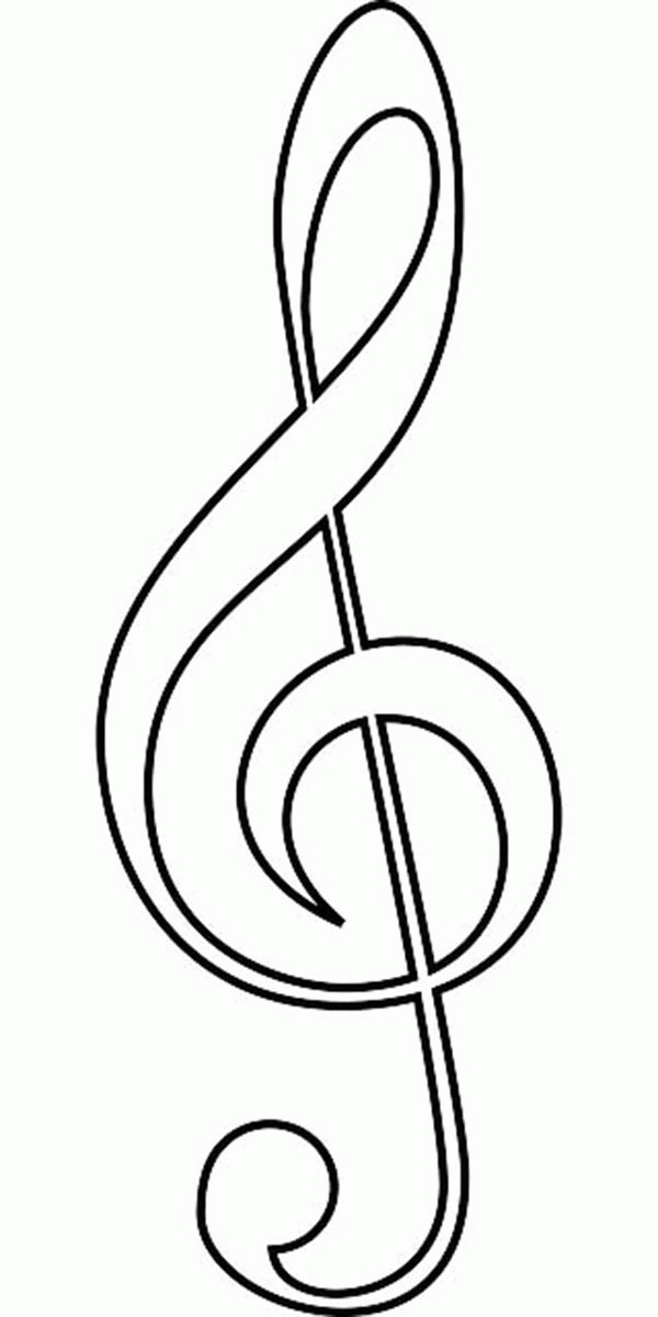 Musical Notes Coloring Pages - AZ Coloring Pages