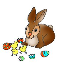 Funny Easter Bunny Clipart