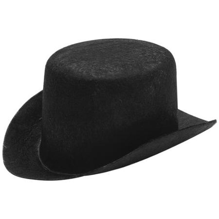 Buy WMU 1435078 Black Felt Top Hat Black Large - Case Pack of 9 in ...