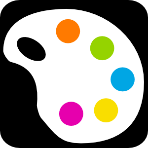 Color Palette clip art Free Vector