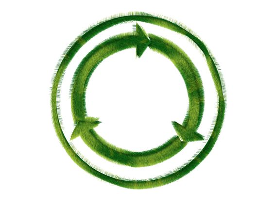 Icons, Green and Symbols