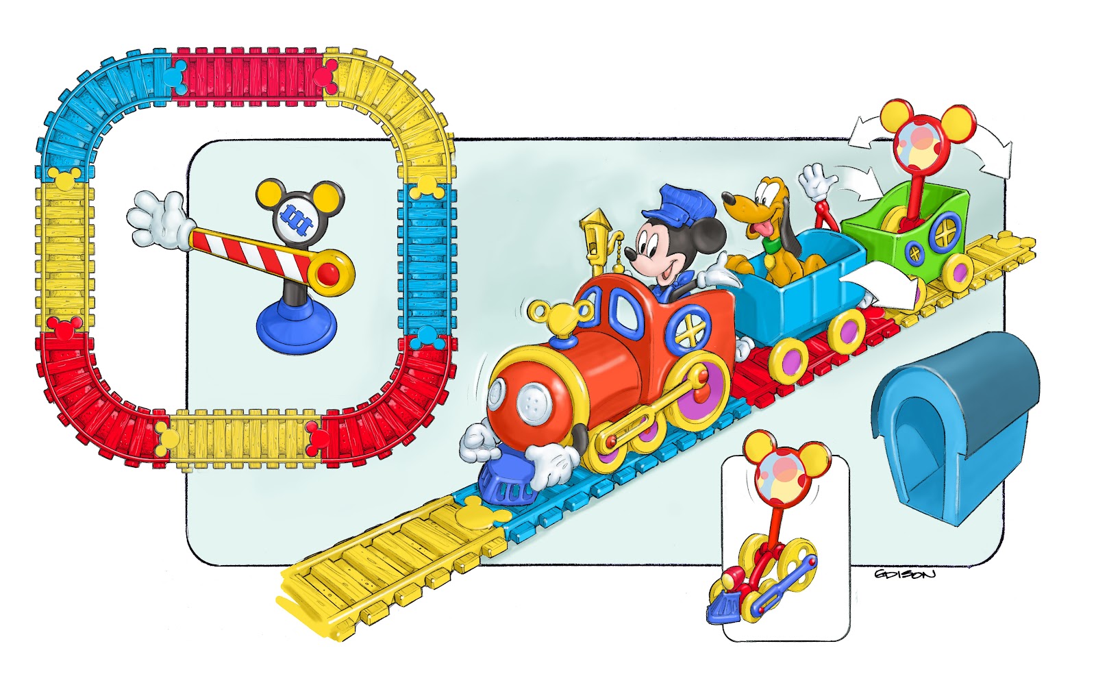 What I do: Mickey's Magic Choo-