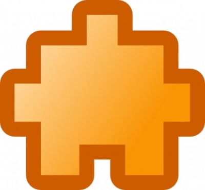 Free vector Vector clip art Jean Victor Balin Icon Puzzle Yellow ...
