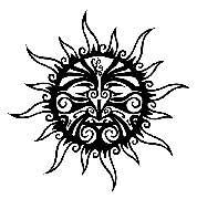 sun tattoo - Tattoo Designs, Tattoo Fonts, Tattoo Ideas