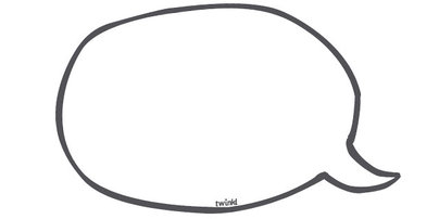 Editable Speech Bubble - Speech bubble, speaking, speak, speech ...