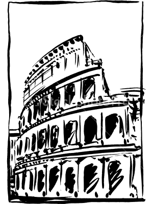 coliseum black and white stockphotopro images for black a black ...