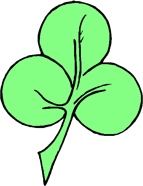 Free Shamrock Clipart - Public Domain Holiday/StPatrick clip art ...