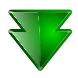 Actions arrow down double Icon | Oxygen Iconset | Oxygen Team