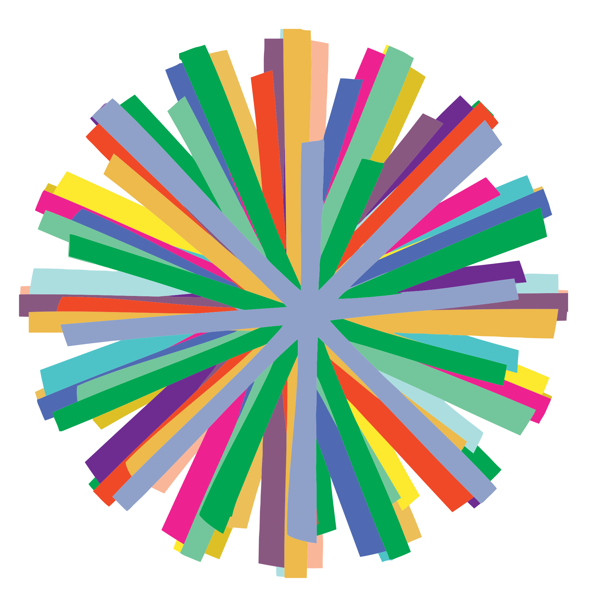 Clip Art: tikigiki abstract starburst 2 flower ...