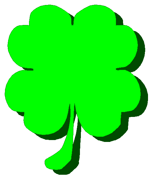 Free Clover Clipart - Public Domain Holiday/StPatrick clip art ...