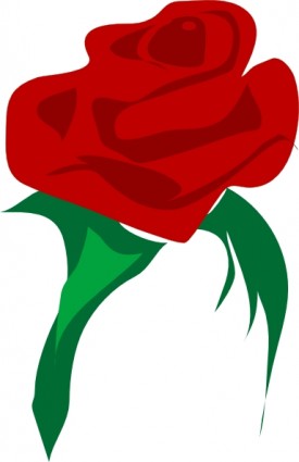 Red Flower Vector clip art - Free vector for free download