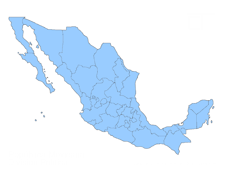 Mapa De Mexicopng