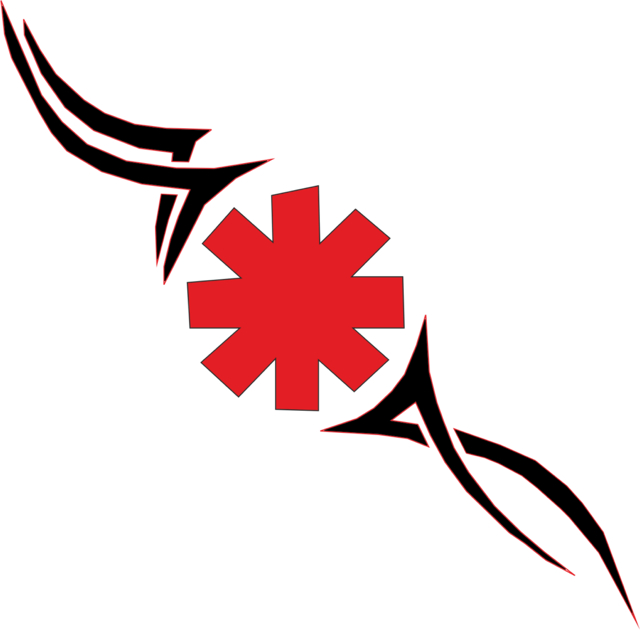 Which would look better: This, or The same red logo with the ...