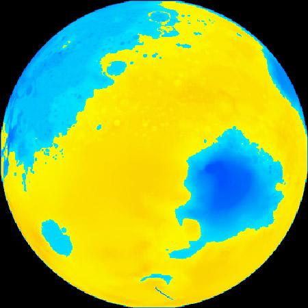 Did a giant impact create the two faces of Mars? - image 2 - space ...
