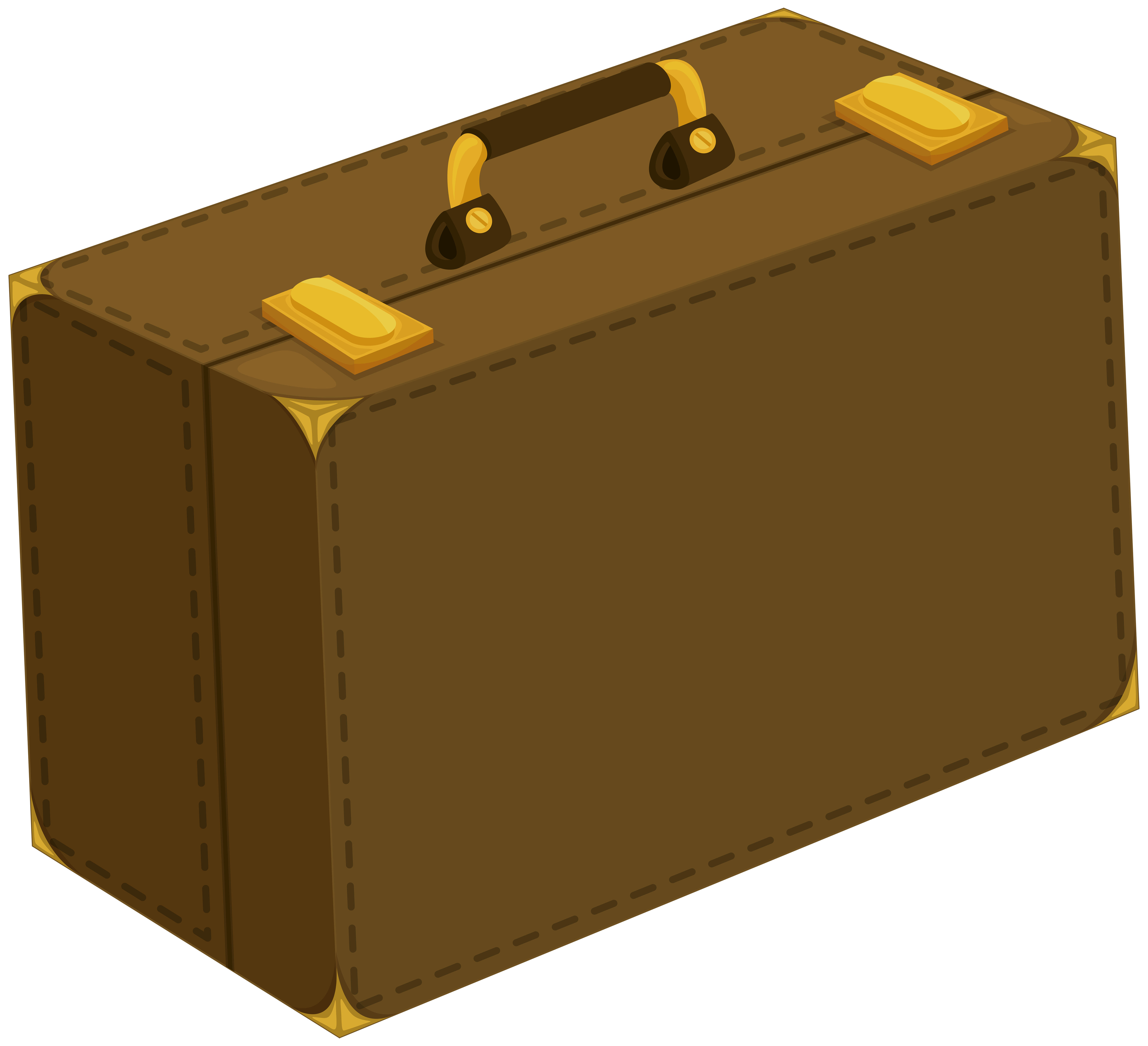 Suitcase Transparent PNG Clip Art Image