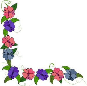 Photos, Floral and Floral border