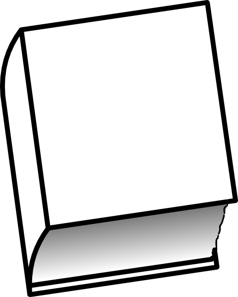 Closed Book Clipart