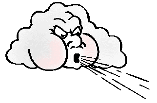 Blow Clouds Clipart