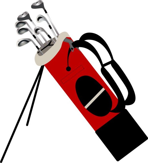 Golf Bag Clip Art - Tumundografico