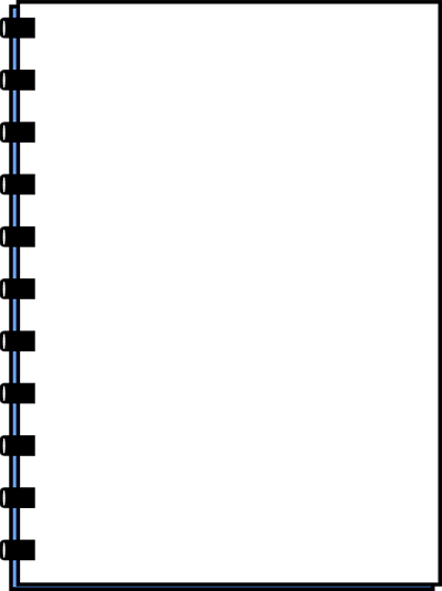 Cute Notepad Clipart