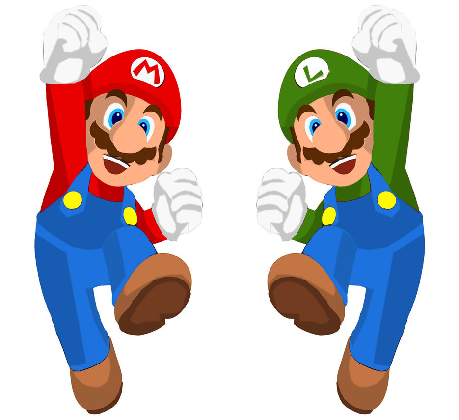 Mario And Luigi Clipart
