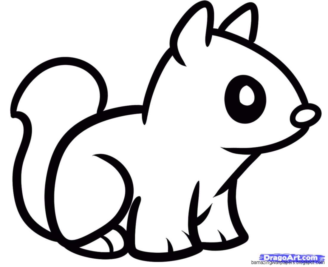 Easy Drawing Pictures Of Animals #12487 | Nest-promise.net