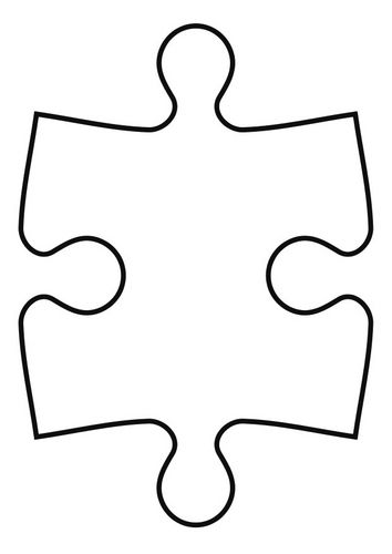 Puzzle Piece Template | Printable ...