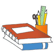 Pencil And Book Clipart - Free Clipart Images