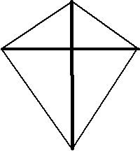 Diamond Kite Template - ClipArt Best
