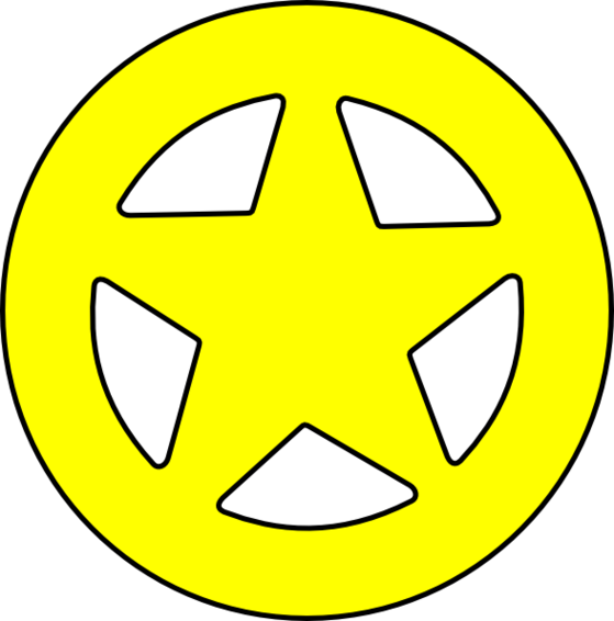 Star Sheriff Badges Clipart - Free to use Clip Art Resource