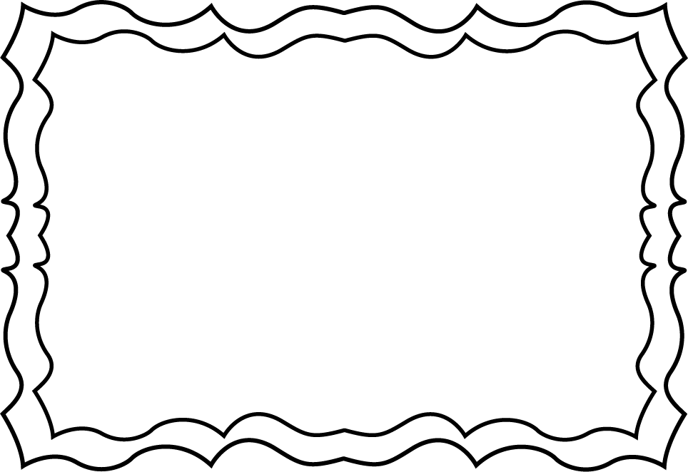 Simple Border Clipart Black And White