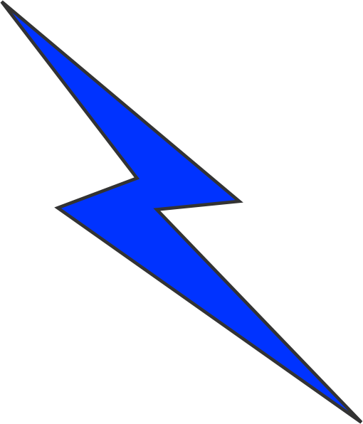 Lightening Bolt Clip Art - Tumundografico